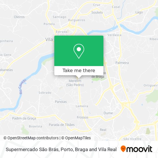 Supermercado São Brás map