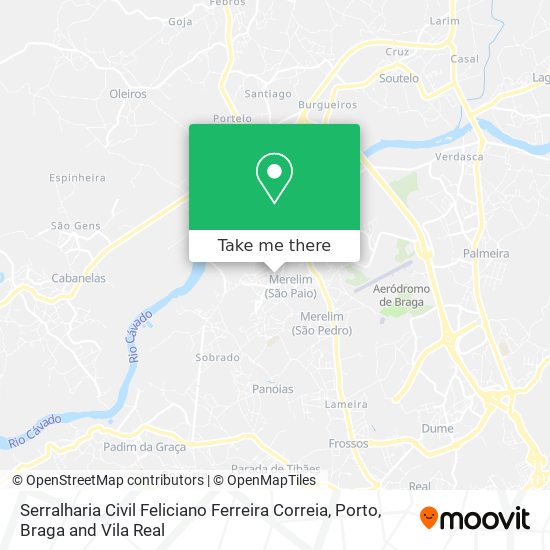 Serralharia Civil Feliciano Ferreira Correia map