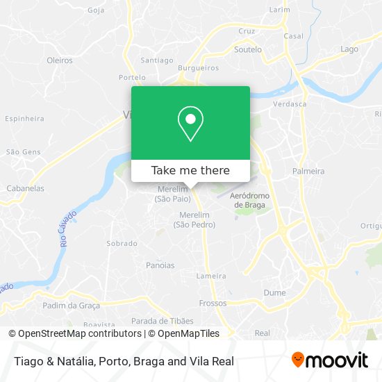 Tiago & Natália map