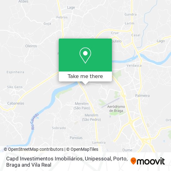 Capd Investimentos Imobiliários, Unipessoal map