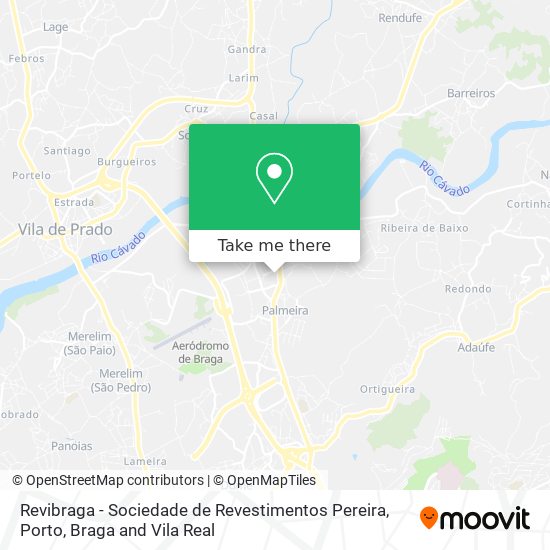 Revibraga - Sociedade de Revestimentos Pereira map