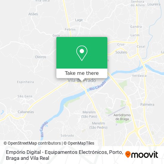 Empório Digital - Equipamentos Electrónicos mapa