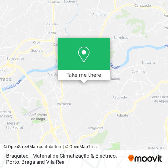 Braquitec - Material de Climatização & Eléctrico map