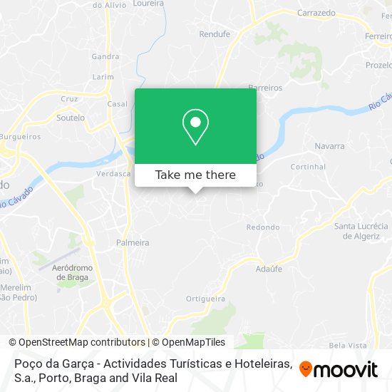 Poço da Garça - Actividades Turísticas e Hoteleiras, S.a. map