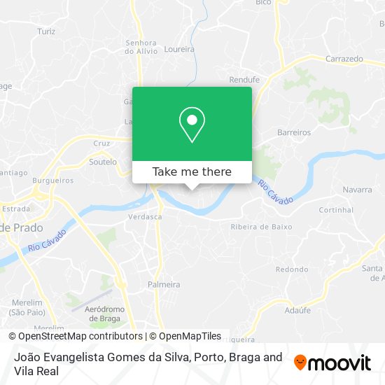 João Evangelista Gomes da Silva map