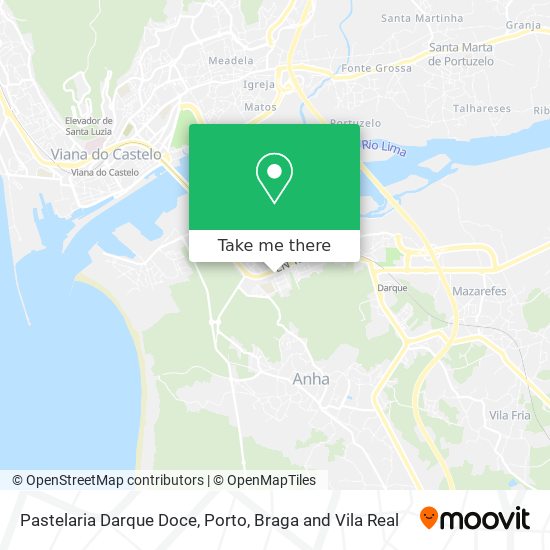 Pastelaria Darque Doce map