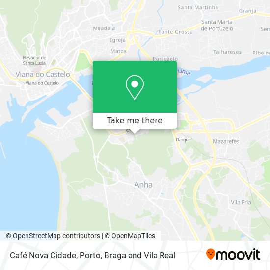 Café Nova Cidade map