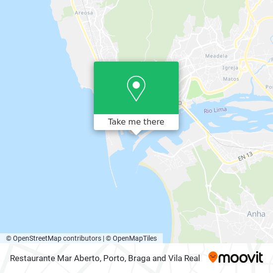 Restaurante Mar Aberto mapa