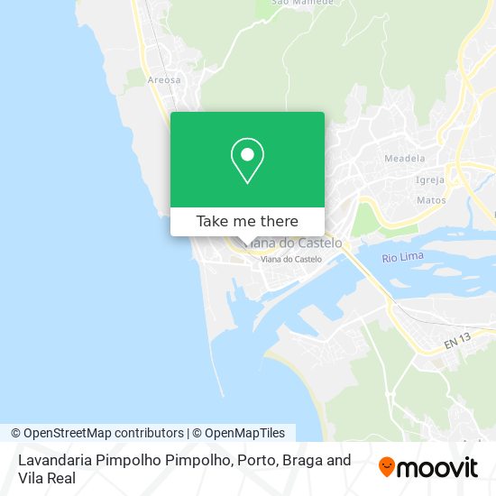 Lavandaria Pimpolho Pimpolho map