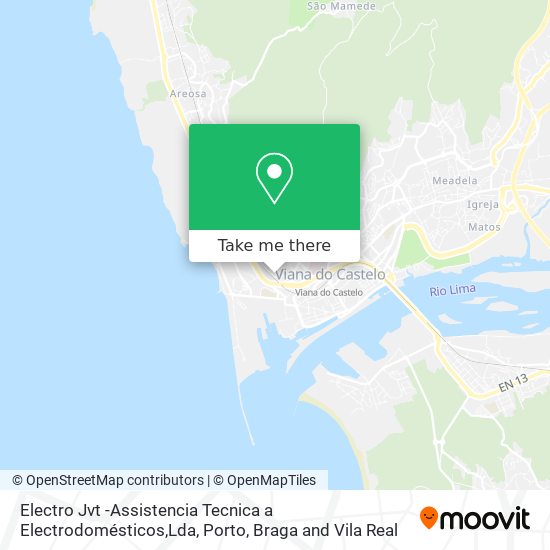Electro Jvt -Assistencia Tecnica a Electrodomésticos,Lda mapa