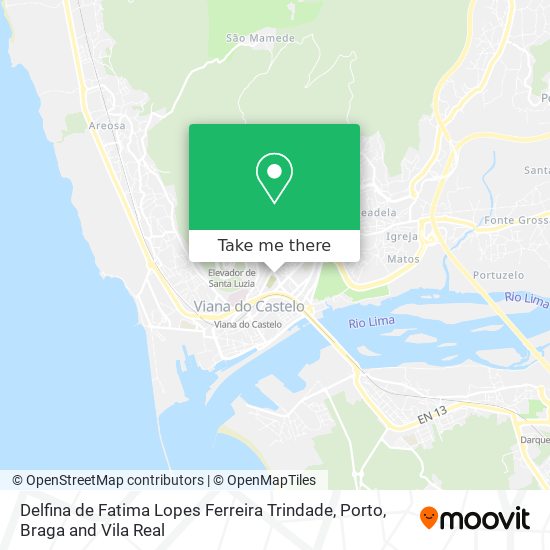 Delfina de Fatima Lopes Ferreira Trindade map