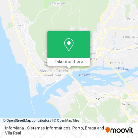 Inforviana - Sistemas Informáticos map