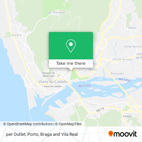 .pet Outlet map