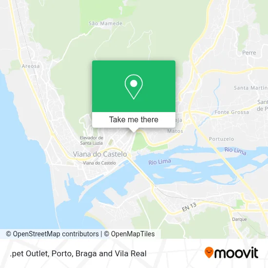 .pet Outlet map