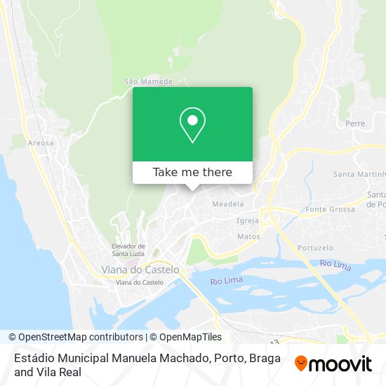 Estádio Municipal Manuela Machado map