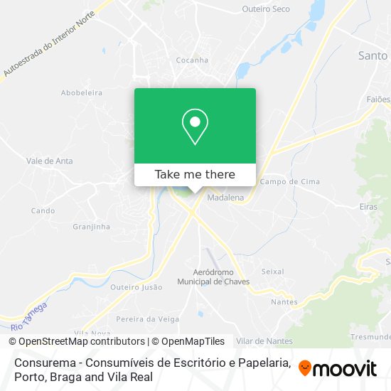 Consurema - Consumíveis de Escritório e Papelaria mapa