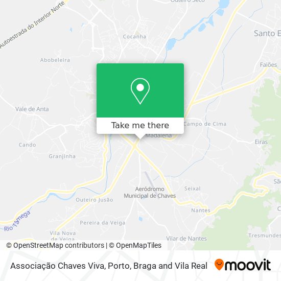 Associação Chaves Viva map