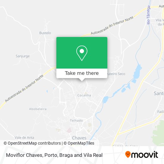 Moviflor Chaves map