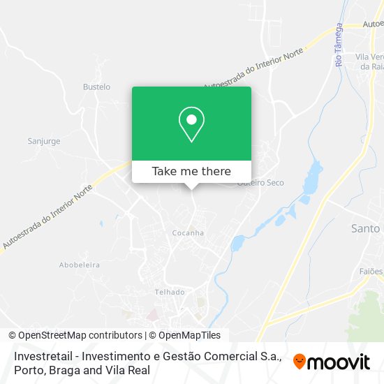 Investretail - Investimento e Gestão Comercial S.a. map