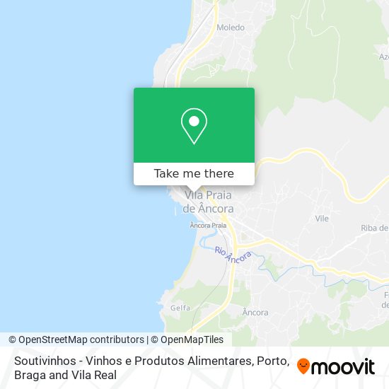 Soutivinhos - Vinhos e Produtos Alimentares map
