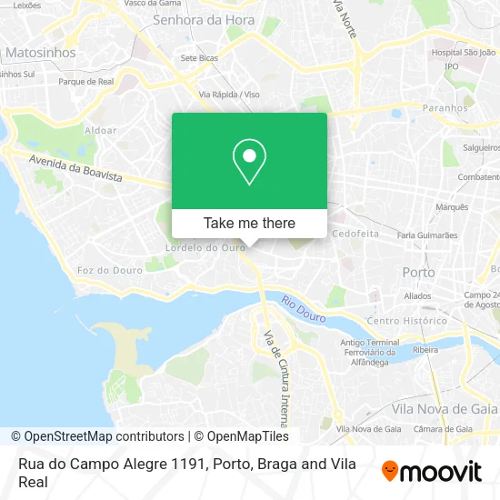 Rua do Campo Alegre 1191 map