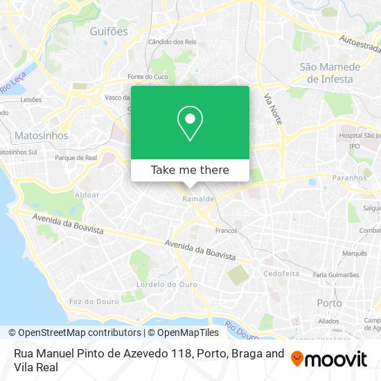 Rua Manuel Pinto de Azevedo 118 map