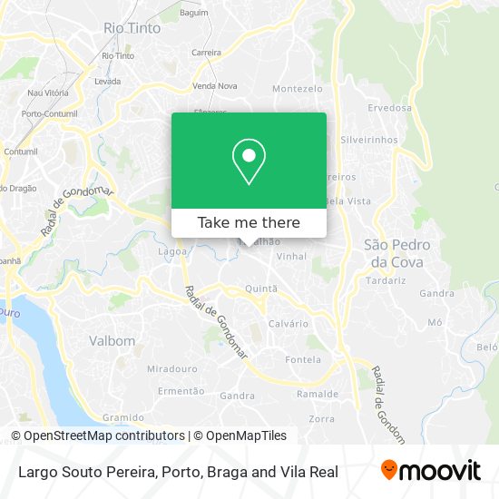 Largo Souto Pereira map