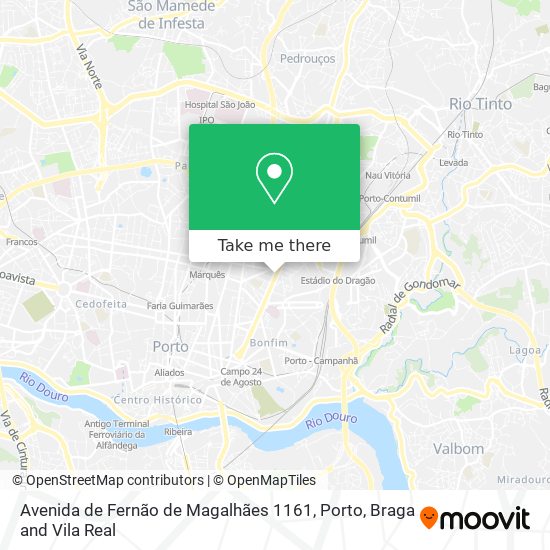 Avenida de Fernão de Magalhães 1161 map