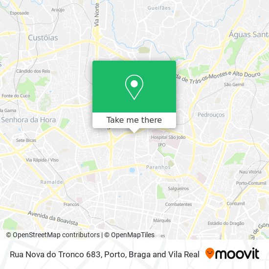 Rua Nova do Tronco 683 map