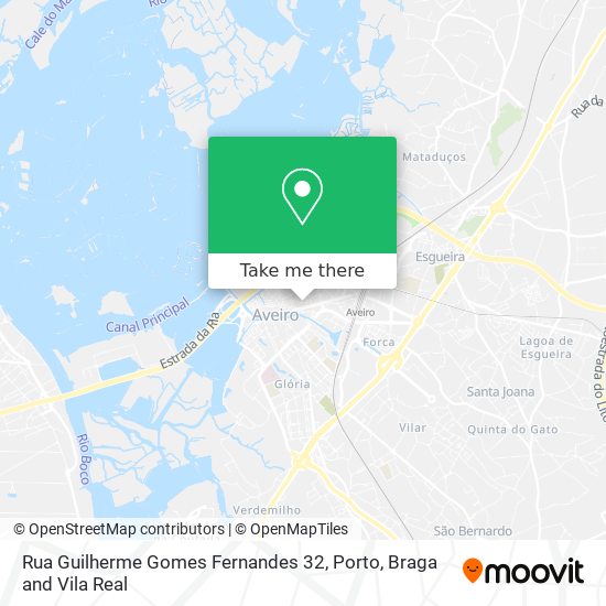 Rua Guilherme Gomes Fernandes 32 map