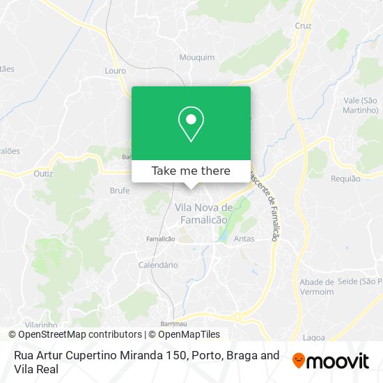 Rua Artur Cupertino Miranda 150 map