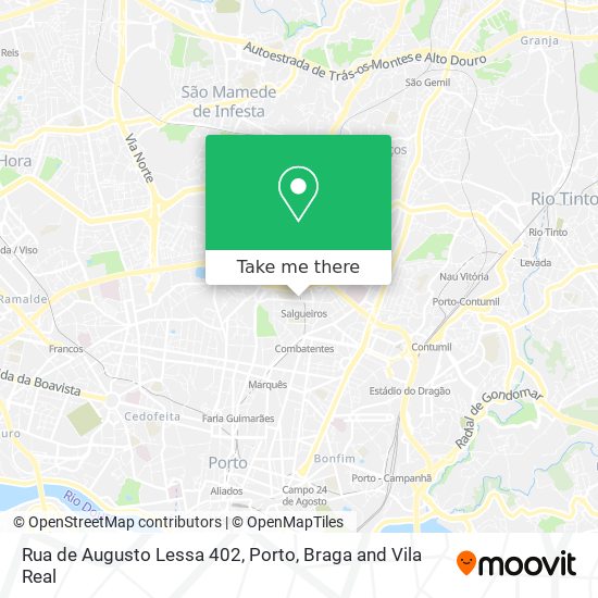 Rua de Augusto Lessa 402 map