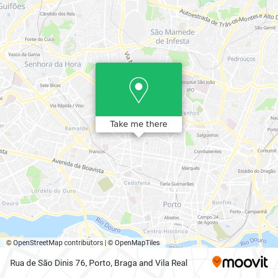 Rua de São Dinis 76 map