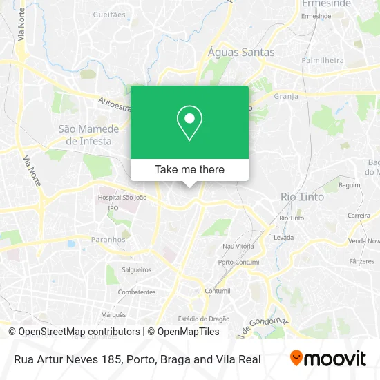 Rua Artur Neves 185 map