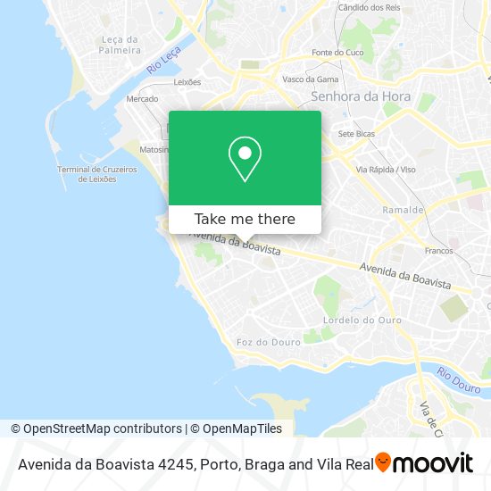 Avenida da Boavista 4245 map