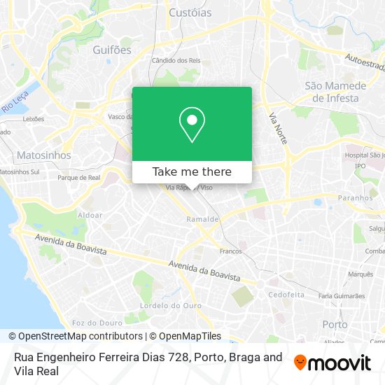 Rua Engenheiro Ferreira Dias 728 map