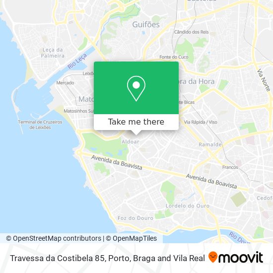 Travessa da Costibela 85 map