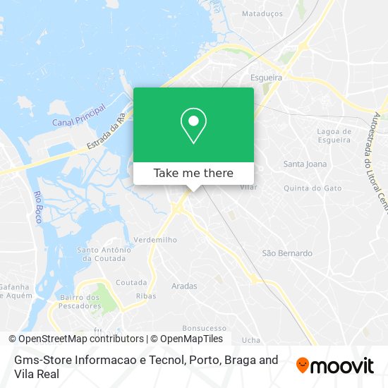 Gms-Store Informacao e Tecnol map