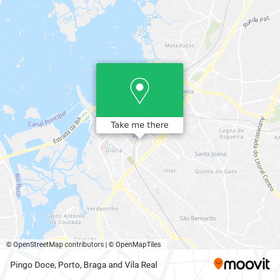 Pingo Doce map