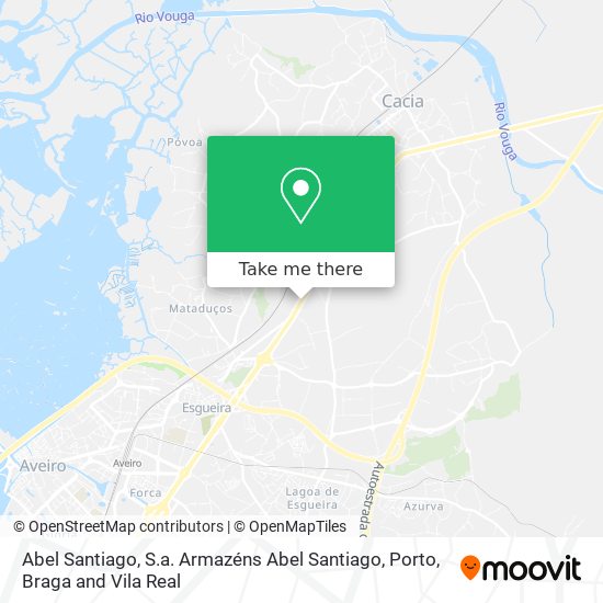 Abel Santiago, S.a. Armazéns Abel Santiago map
