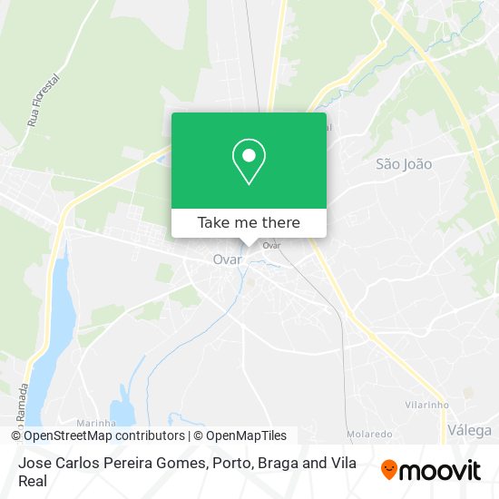 Jose Carlos Pereira Gomes map