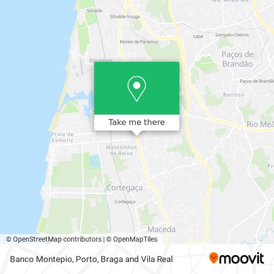 Banco Montepio mapa