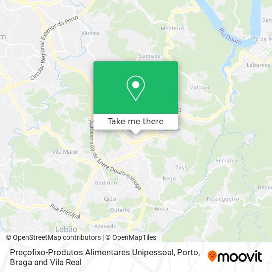 Preçofixo-Produtos Alimentares Unipessoal mapa