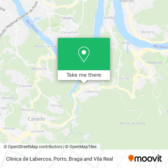 Clínica de Labercos map