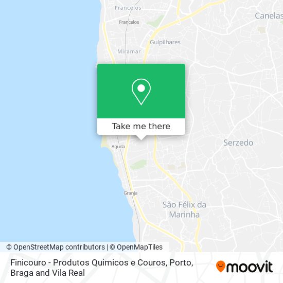 Finicouro - Produtos Quimicos e Couros map