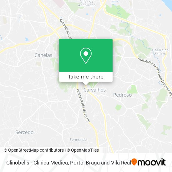 Clinobelis - Clínica Médica mapa