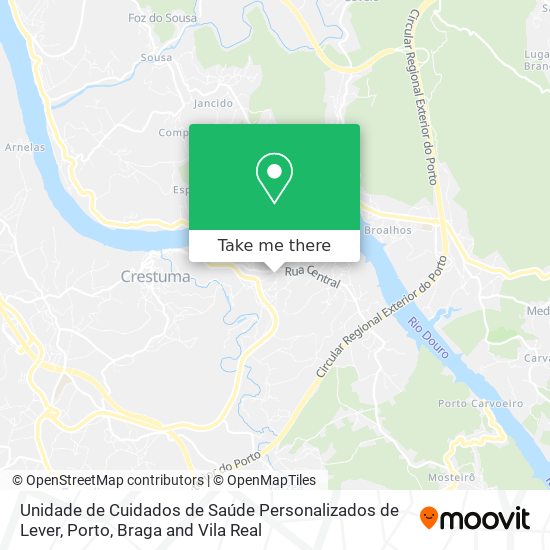 Unidade de Cuidados de Saúde Personalizados de Lever map