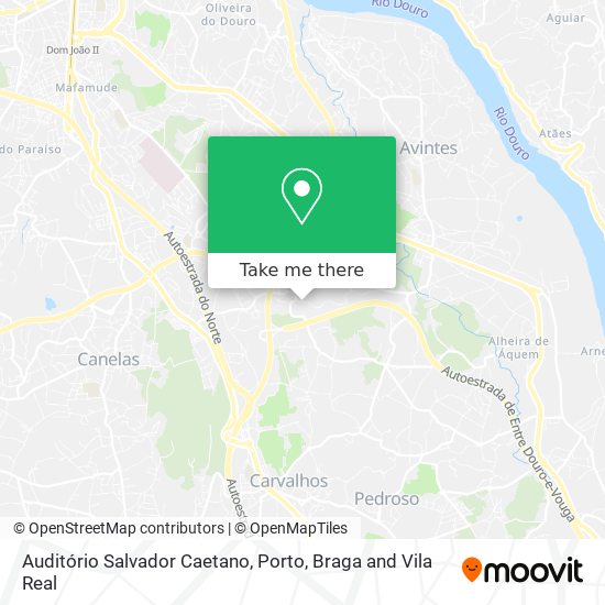 Auditório Salvador Caetano map