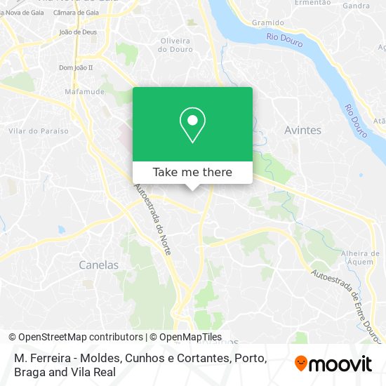M. Ferreira - Moldes, Cunhos e Cortantes map