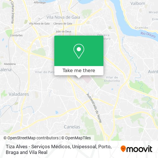 Tiza Alves - Serviços Médicos, Unipessoal map